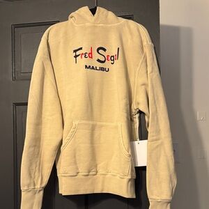 Fred Segal Malibu Beige Hoodie NWT